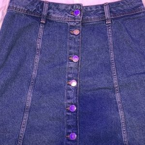 Denim Skirt